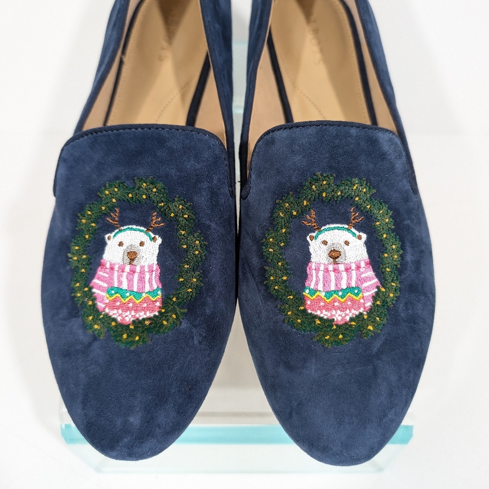 Talbots Ryan Loafer NEW sz 10 Women Slip on Flat Bear Christmas Holiday outfit - Picture 4 of 11